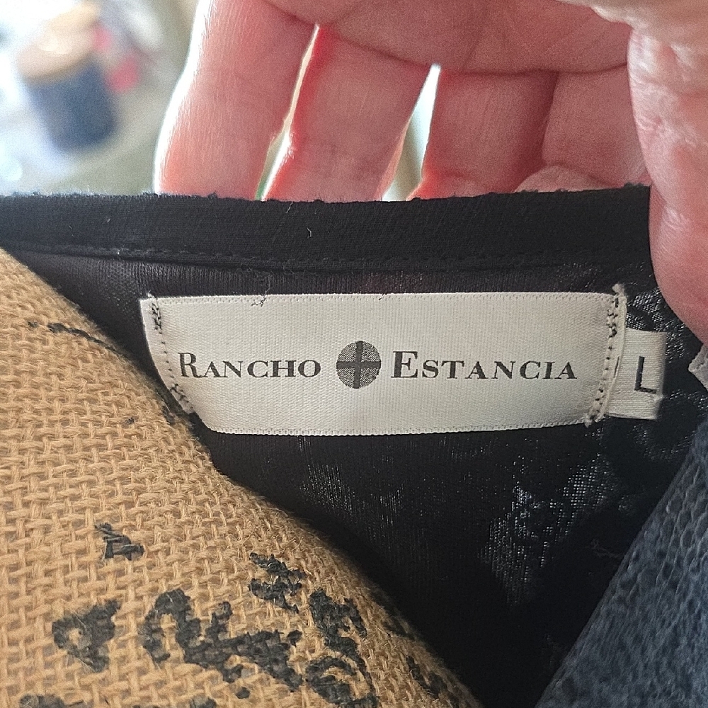 Rancho Estancia Black Long Bell Sleeve Lace Dress - Picture 5 of 6